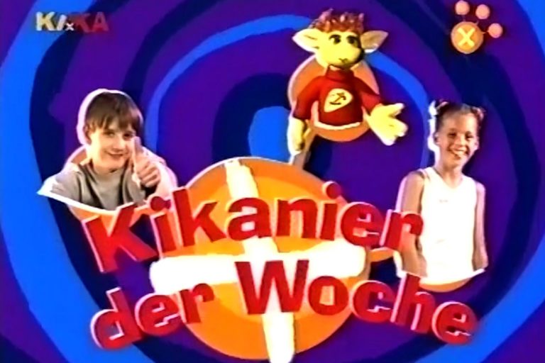 Björn S. Breyer als Kind in der KiKA-Sendung „Kikanier der Woche“, frühe Fernseherfahrung